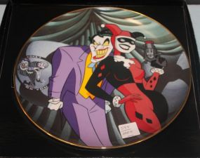 Animated Series Batman Plate third edition 2353/2500 collectors plate, 10"dia.