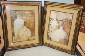 Two Prints of Jars 20"w., 24"h.
