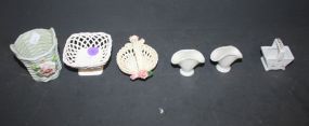 Group of Miniature Baskets 3" - 5"h.