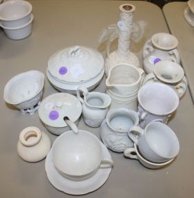 Miniature Vases, Cups, and Vase