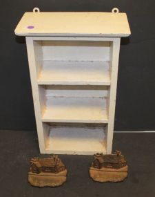 Three Shelf Hanging Display 11"w., 6"h., 18"h.