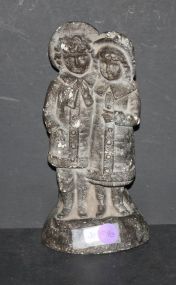 Metal Figure of Boy and Girl 8