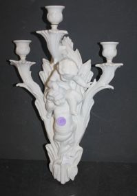 Porcelain Wall Hanging Candleholders
