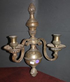 Metal Wall Candleholder