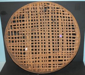 Round Wicker Lid
