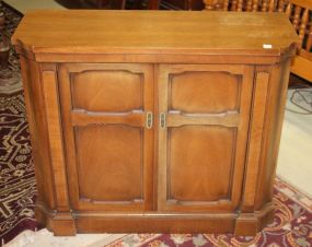 Contemporary Two Door Console 36"w., 13"d., 30"h.