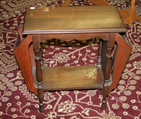 Depression Era Magazine Stand 22"w., 12"d., 24"h.