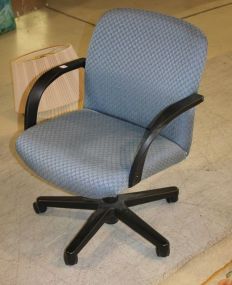 Armed Office Chair With Wheels 33"h.