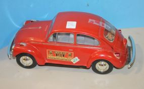 Beam 4/5 Quart Bourbon Red VW Bug (1973) 14" Long