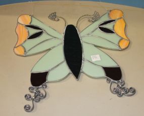 Stain Glass Butterfly 14"w., 14"h.