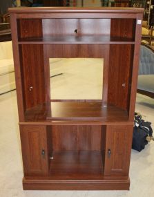 Small Entertainment Center 35"w., 17"d., 57"h.