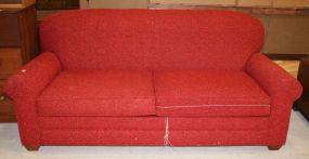 Norwalk Sleeper Sofa Like brand new, covered in tweed fabric, 83"w., 38"d., 36"h.
