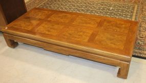 Contemporary Coffee Table 70"w., 31"d., 13"h.