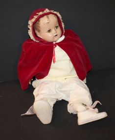 1940s Baby Doll 22"h.