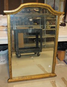 Gold Mirror with Dome Top 33"w, 49"h