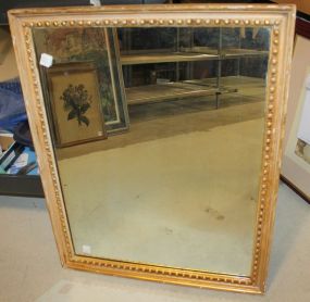 Gold Vintage Mirror 25"w, 31"h