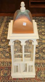 Bird Cage 11"sq., 35"h.