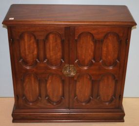 Mahogany 2 Door Cabinet 31"w., 30"h., 12"d.
