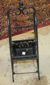 Iron Stand 12" w, 32" h.