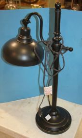 Black Lamp 25" h.