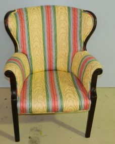 Upholstered Straight Leg Chair 27" w., 36" h.