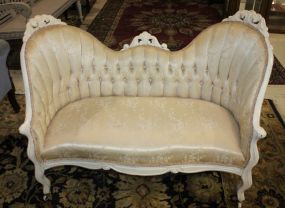 Painted Victorian Sofa 50"w., 34"h.