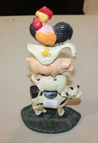 Animal Door Stop 10"h.