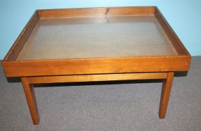 Vintage Coffe Table 40"w., 33"d., 21"h.
