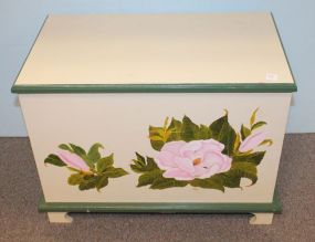Decorative Painted Trunk 25"w., 19"h.