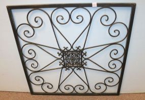 Decorative Iron Wall Piece 30"sq.