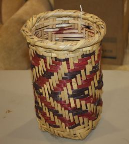 Choctow Basket 10"h. x 7" dia.