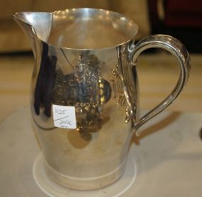 Wm Rogers and Son- Paul Revere Silverplate Pitcher 7"h.