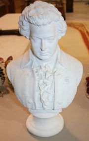 Painted Chalk of Beethoven 18"h.