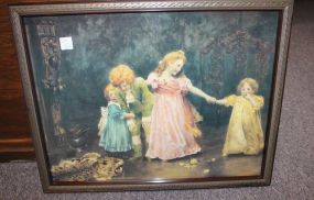 "The Leopard Skin" Framed Print 22"w., 17"h.