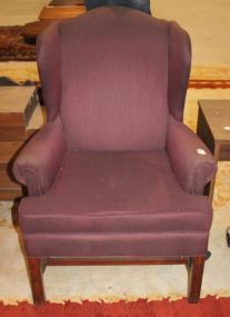 Contemporary Wing Chair 30"w., 23"d., 42"h.