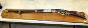 Kentucky Long Rifle Decanter on Stand 50"L.