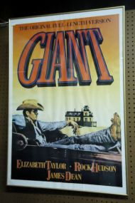 Large "Giant" Movie Sign