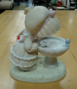 Precious Moments A reflection of his love 4 1/2"h.