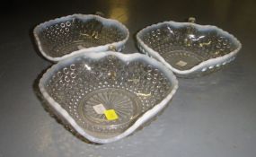 Blue Bump heart Shape Dishes