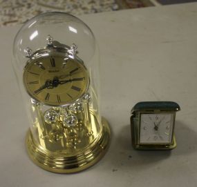 Westclox West Germany Clock Under Dome