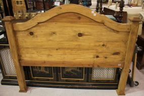 Pine Headboard 65"w., 51"h.