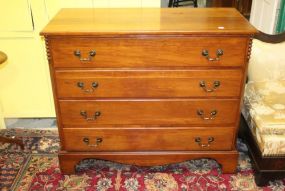 4 Drawer Cherry Chest 35"h., 41"w., 19"d.