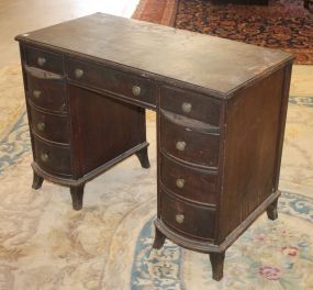 Vintage Kneehole Desk 41"w., 20"d., 30"h.
