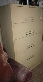 Filing Cabinets with 5 Shelves 36"w., 64"h.