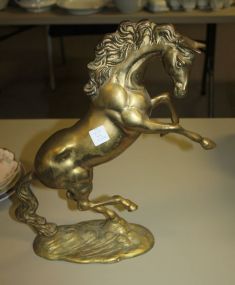 Brass Horse 17"h.