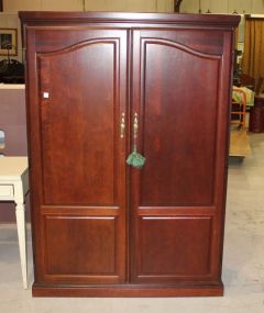 Two Door Entertainment Center 44"w., 22"d., 67"h.