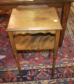 Tempo 29" Dallas Tilt Swivel Barstools Vintage Telephone Stand, 17"w., 14"d., 30"h.