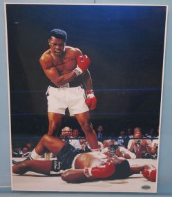 Muhammad Ali Autograph Photograph Certificate of Authenticity, Serial: A22632, 11"x 14".