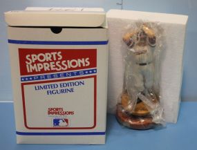 Bob Feller Collector Figurine 9"h.