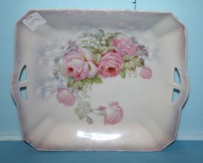 American School "Barnyard Scene" Oil on Canvas